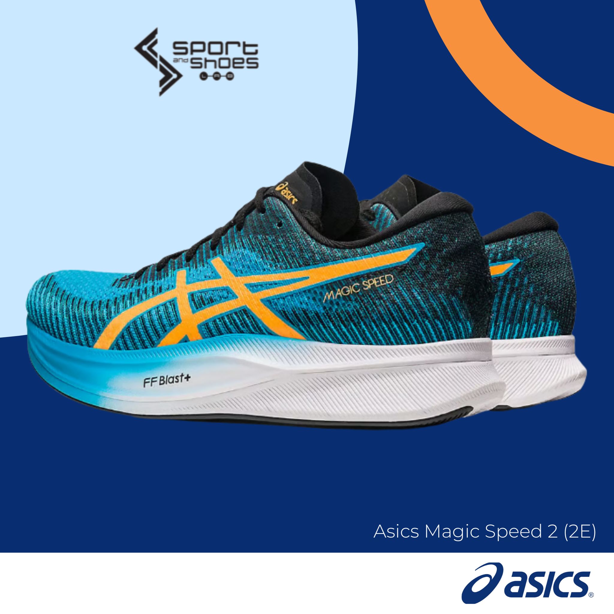 Asics Magic Speed2 WIDE (M) (1011B496-400)